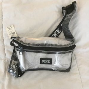 VS PINK clear fannypack
